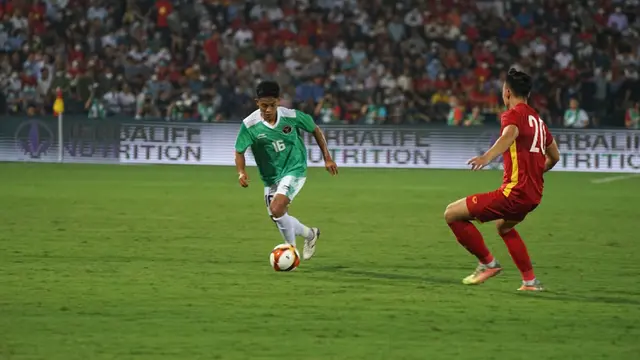 FOTO: Timnas Indonesia U-23 Kalah dari Timnas Vietnam U-23 di SEA Games 2021