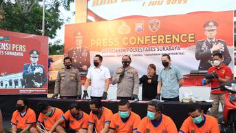 Aksi 7 Anggota BNN dan Polisi Gadungan di Surabaya Berakhir Bui