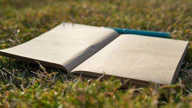 Ilustrasi menulis, puisi