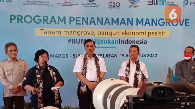 Program Penanaman Mangrove (Liputan6.com/Ahmad Yusran)