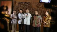 Anies Baswedan di Rumah Partisipasi, Jakarta. (Liputan6.com/Rezki Apriliya Iskandar)