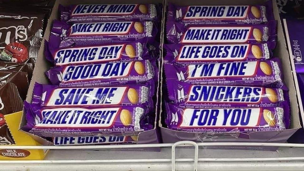 Snickers X BTS