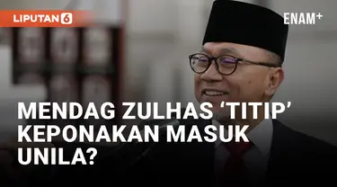 Mendag Zulkifli Hasan Terseret Kasus Penyuapan Masuk Unila