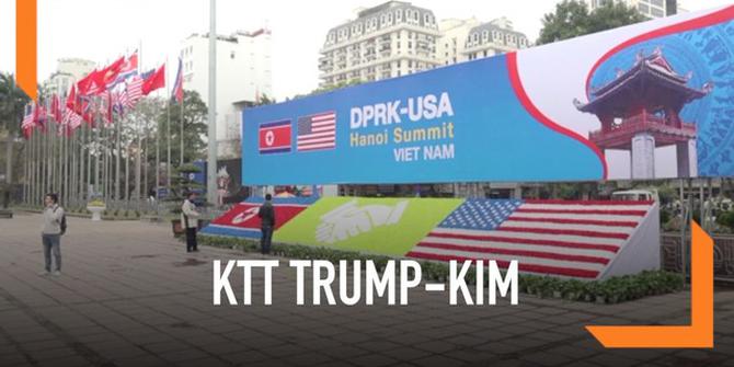 VIDEO: Persiapan Akhir KTT Trump-Kim di Hanoi