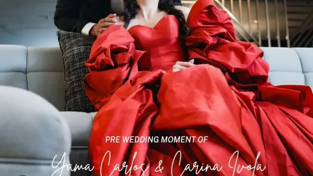 Potret Pernikahan Yama Carlos dan Carina Ivola (credit: https://www.instagram.com/carinaivola/)