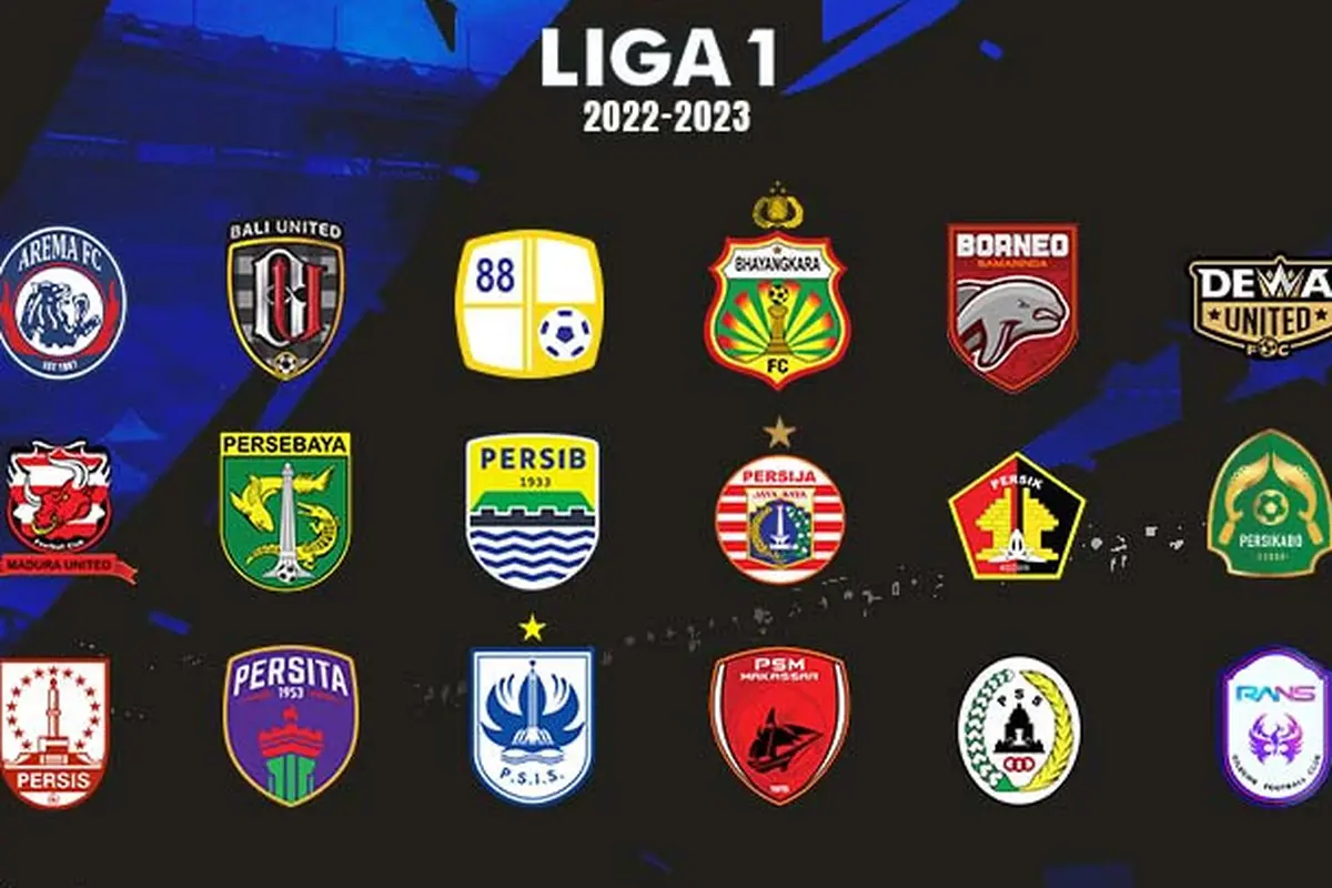 Liga 1 - Ilustrasi Logo Liga 1 Musim 2022-2023