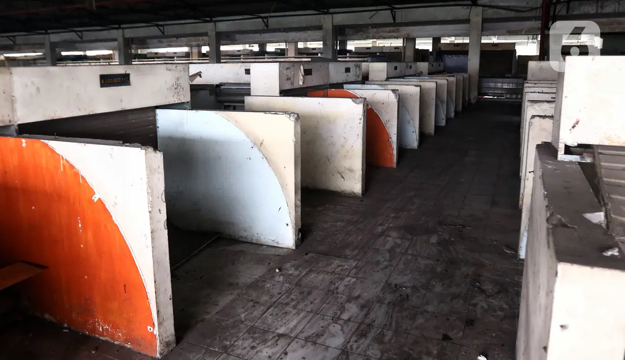 Secara singkat, Heru Budi mengatakan pembenahan kios-kios pedagang yang kosong di Blok G itu menjadi kewenangan Pasar Jaya. (Liputan6.com/Angga Yuniar)