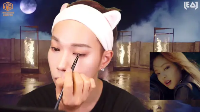 Inspirasi Makeup Menjadi Jenny Girlband Black Pink