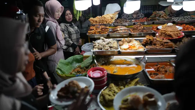 Sentra Kuliner Nasi Kapau, Salah Satu Lokasi Favorit Warga Jakarta Mencari Menu Berbuka Puasa