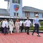 Wakil Presiden Ma'ruf Amin di Lanud Halim Perdanakusuma, Jakarta Timur, Minggu (27/10/2019)