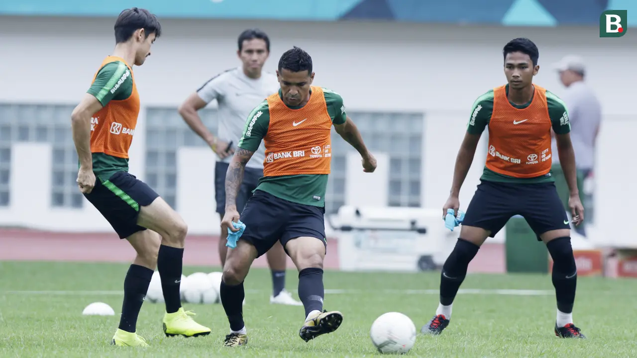 Piala AFF 2018 : Latihan Timnas Indonesia