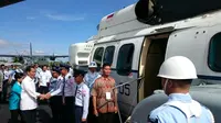 Presiden Jokowi Tinggalkan Tarakan Menuju Pulau Sebatik
