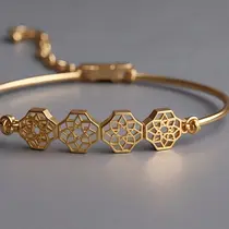 Gelang Geometris Minimalis/AI