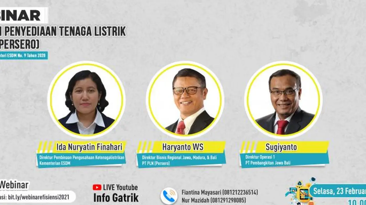 Webinar ketenagalistrikan.