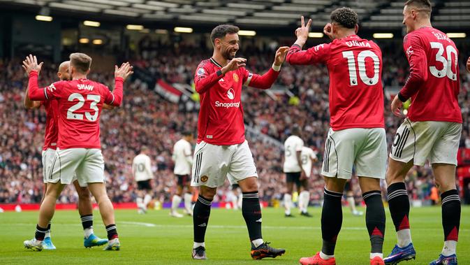 Raja Kreator! Bruno Fernandes Ukir Rekor Baru Usai Laga Man United vs Liverpool