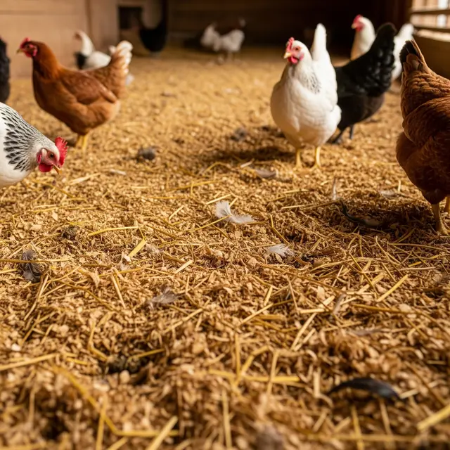 Desain Kandang Ayam agar Tidak Becek saat Hujan (Image by Gemini AI)