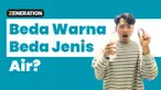 Beredar video yang diklaim warna tutup botol air dalam kemasan mendandakan perbedaan jenis airnya. Benarkah?