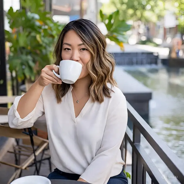 Mid-Length Wavy Bob