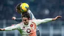 Kali ini, Milan sebenarnya tampil lebih dominan di hadapan pendukung sendiri, tapi Roma melawan dengan baik. Banyak peluang Milan yang terbuang karena eksekusi akhir tidak maksimal. (AP Photo/Antonio Calanni)