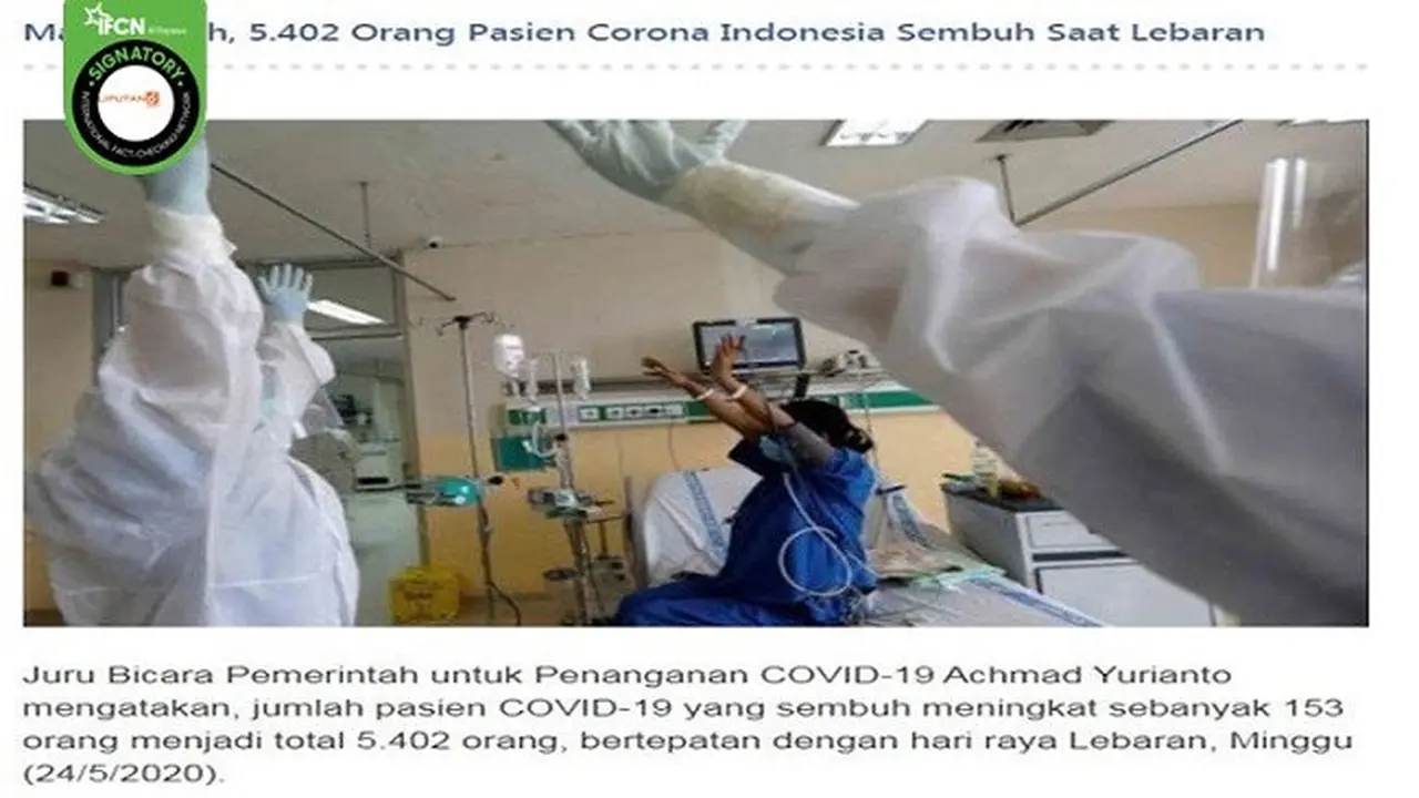 Gambar Tangkapan Layar Berita Tentang Virus Corona