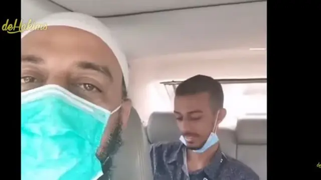 Ali Hasan dan mendiang Syekh Ali Jaber
