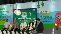 Sesi bincang di Kantor Astra Infra Toll Road, Kabupaten Subang, Jawa Barat, Kamis (13/3/2025). (Foto: Liputan6.com/Maulandy R)