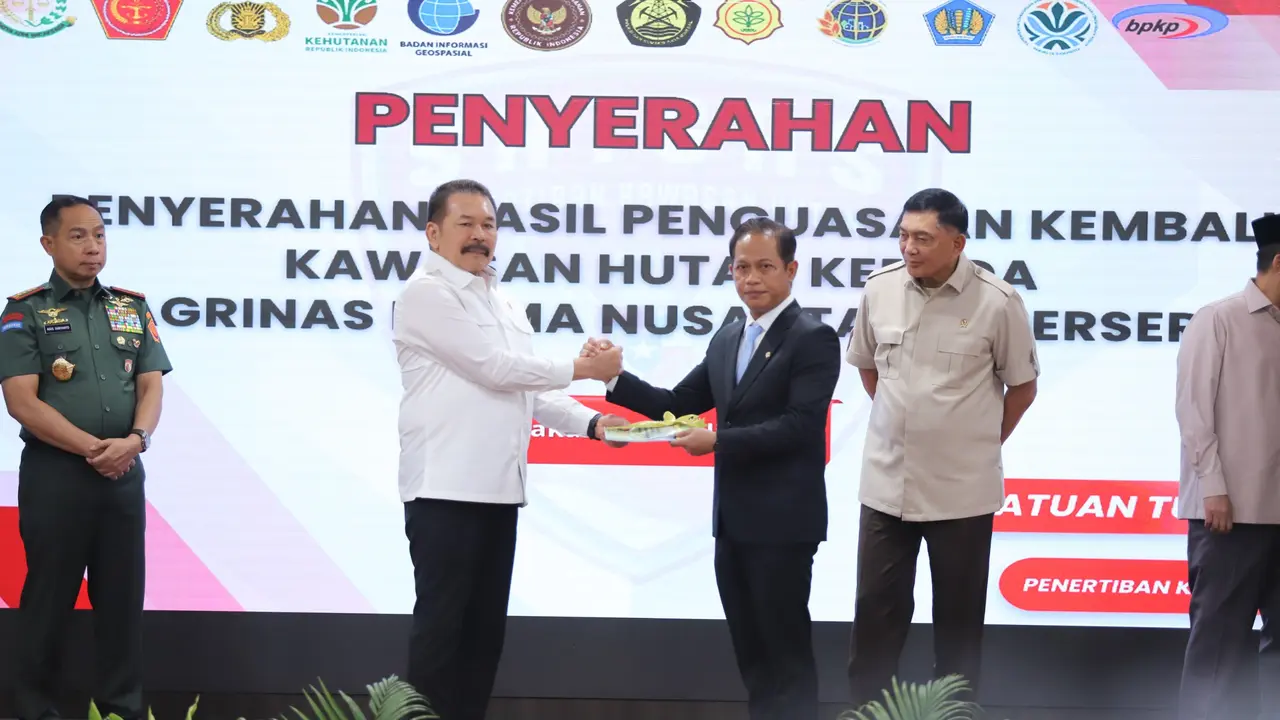 Satgas Penertiban Kawasan Hutan Berhasil Kuasai Kembali 2 Juta Hektare Lahan