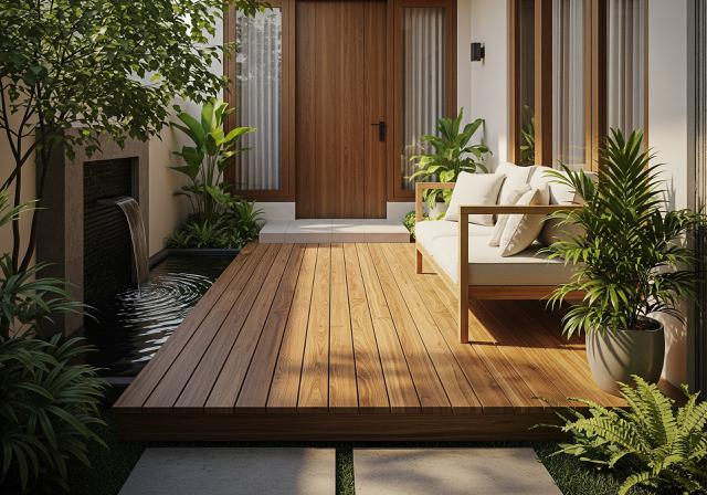 8. Rumah Panggung Mini Modern