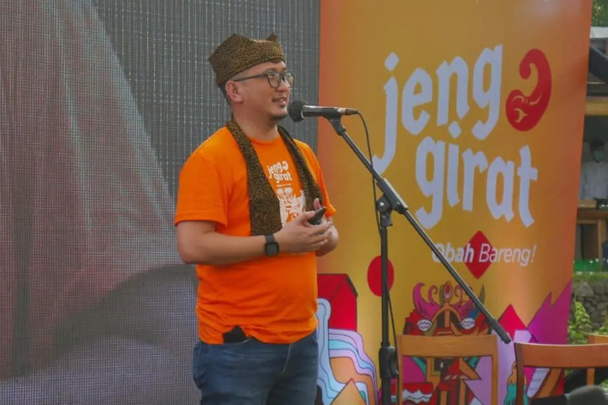 Ketua Umum ICCN sekaligus Staf khusus Kementerian koperasi dan UKM Fiki Satari, Banyuwangi, Minggu (8/11/2020).