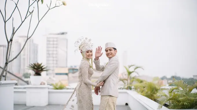 Potret pernikahan Alca dan Bintang Emon. (Foto: Imagenic)