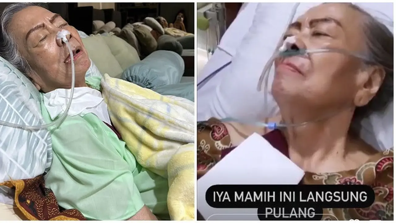 Dilarikan ke Rumah Sakit, Ini 6 Potret Kondisi Mami Popon Nenek Raffi Ahmad
