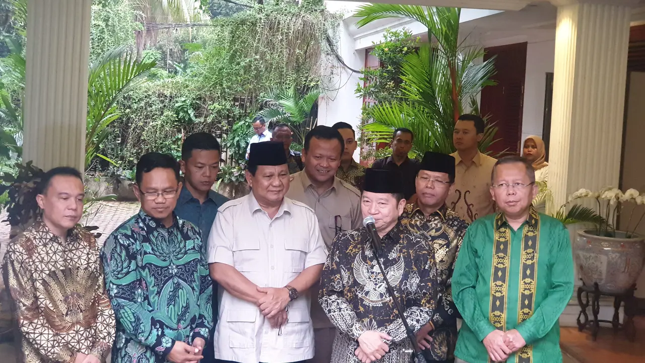 Prabowo Subianto Bertemu Petinggi PPP