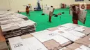 Sebanyak 2.068 kotak dan bilik suara terbagi ke 517 Tempat Pemungutan Suara (TPS) di Kecamatan Matraman. (Liputan6.com/Angga Yuniar)