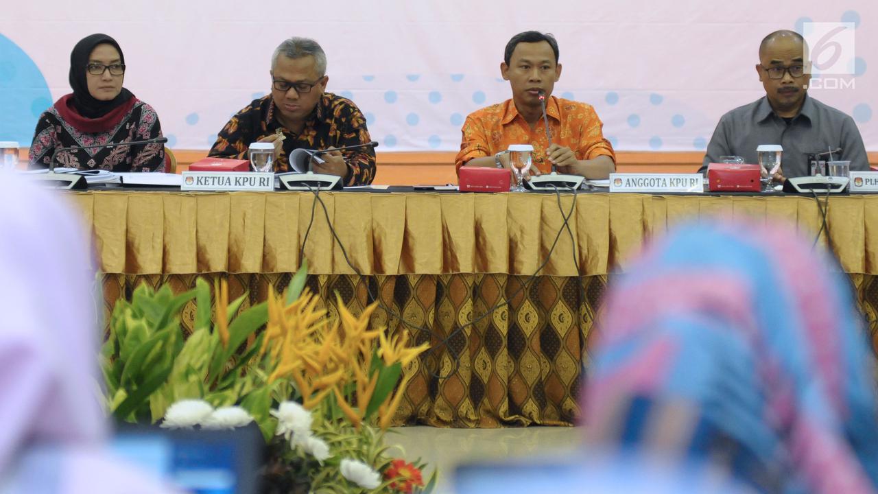 Bersama Perwakilan Parpol, KPU Gelar Uji Publik Rancangan Peraturan KPU Pemilu 2019