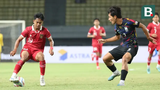 Timnas Indonesia U-17 vs Timnas Korea Selatan U-17
