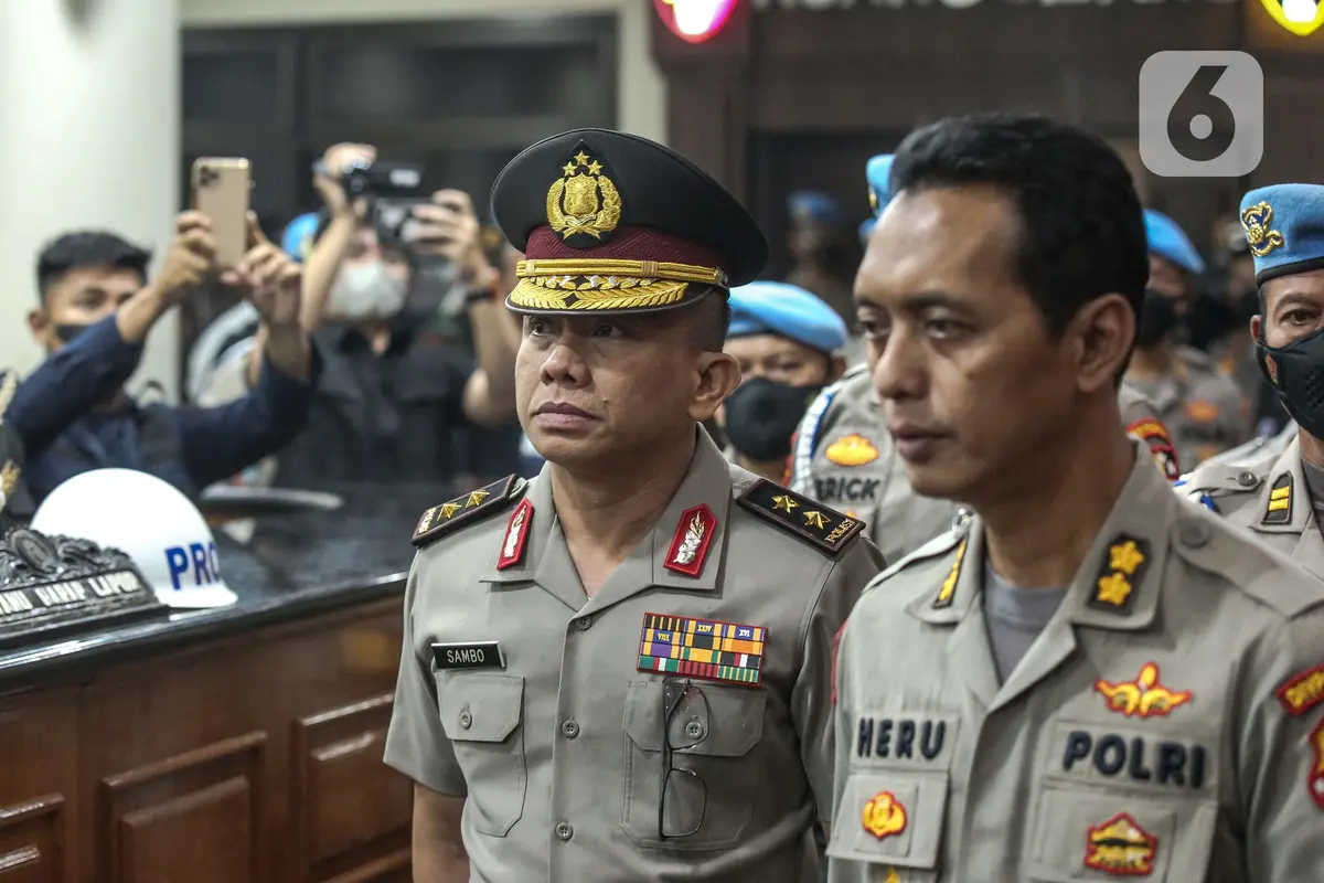 Ferdy Sambo Dipecat Secara Tidak Hormat dari Polri