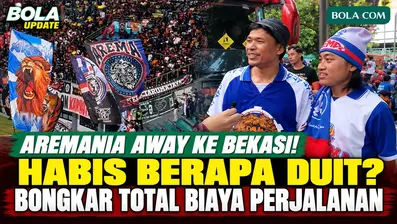 Aremania tetap menunjukkan loyalitas dengan datang langsung ke Stadion Patriot Candrabhaga, Bekasi, untuk mendukung Arema FC menghadapi Persija Jakarta pada Rabu (21/10/2026). Meski harus menempuh perjalanan jauh dari Malang ke Bekasi, para suporter ...