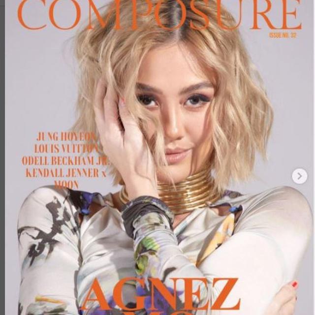 Gaya Agnez Mo Jadi Cover Majalah Fesyen Ternama Amerika Serikat