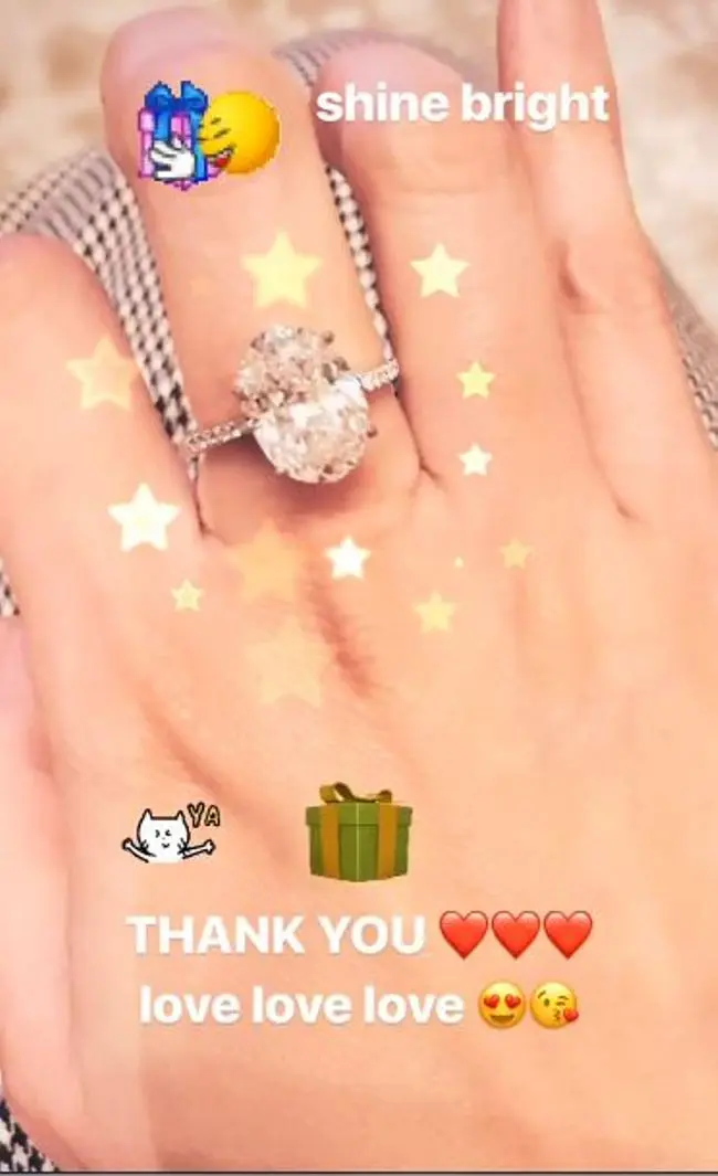 Maia Estianty pamer cincin berlian (Foto: Instagram)