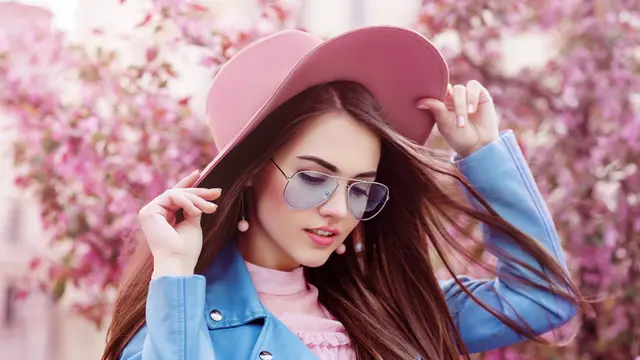 Tampil fresh dengan background warna pastel