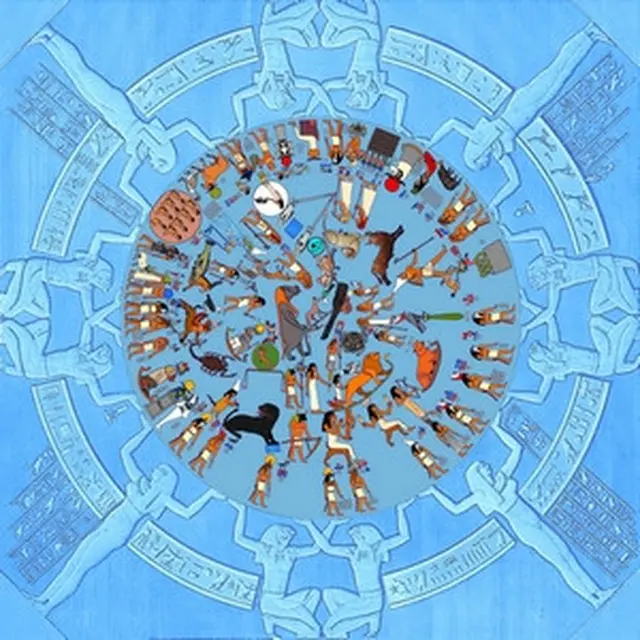 the Dendera Zodiac