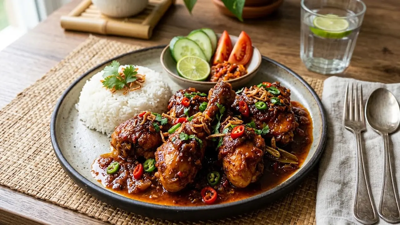 Resep Ayam Goreng Bumbu Rujak