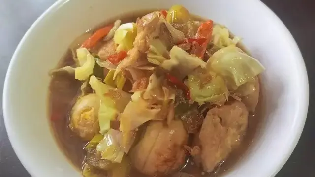Resep tongseng tahu telur. (dok. Cookpad @cook_26012960)