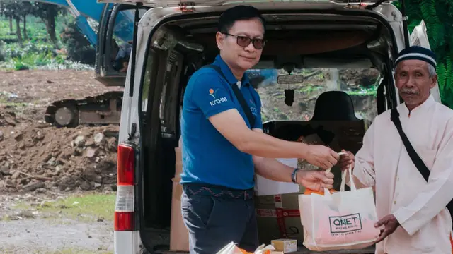 QNET Salurkan Bantuan Kemanusiaan untuk Korban Gempa Cianjur