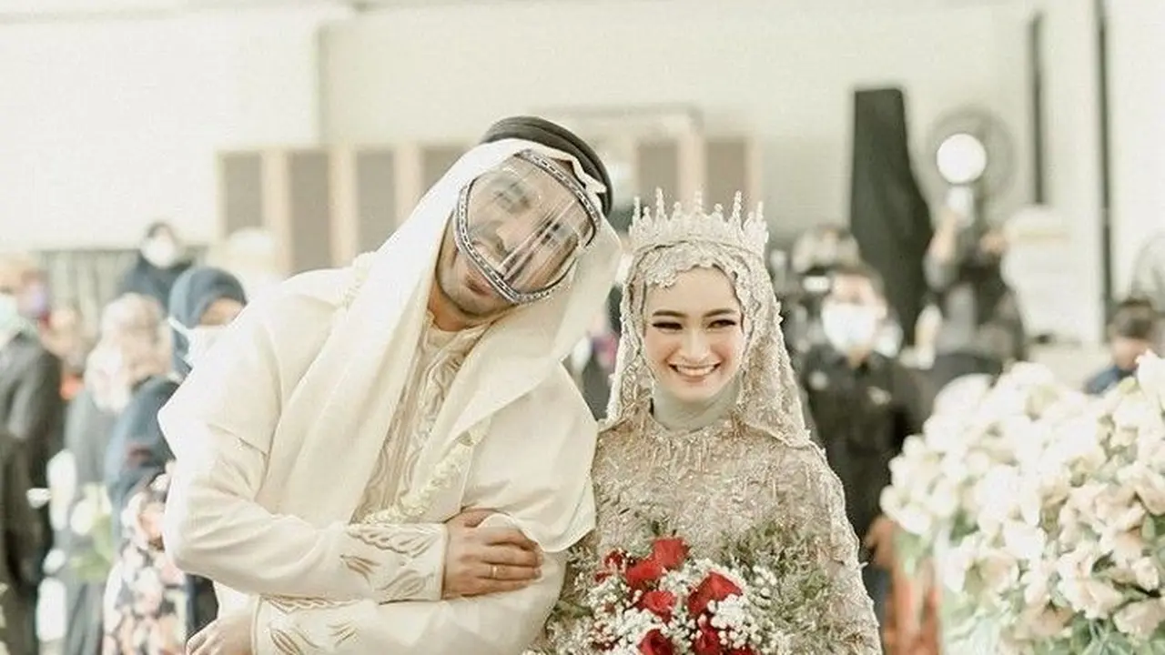 7 Momen Akad dan Resepsi Pernikahan Reza DA dan Valda Alviana, Penuh Kebahagiaan
