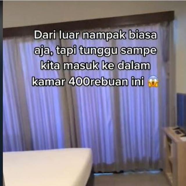 Menginap di Hotel Bertarf Rp400 Ribuan, Pemandangan Kamarnya Mengejutkan