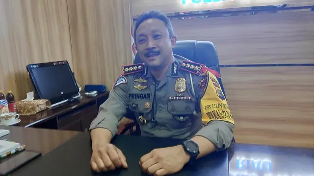 Direktur Lalu Lintas Polda Riau Komisaris Besar Pringadi Supardjan.