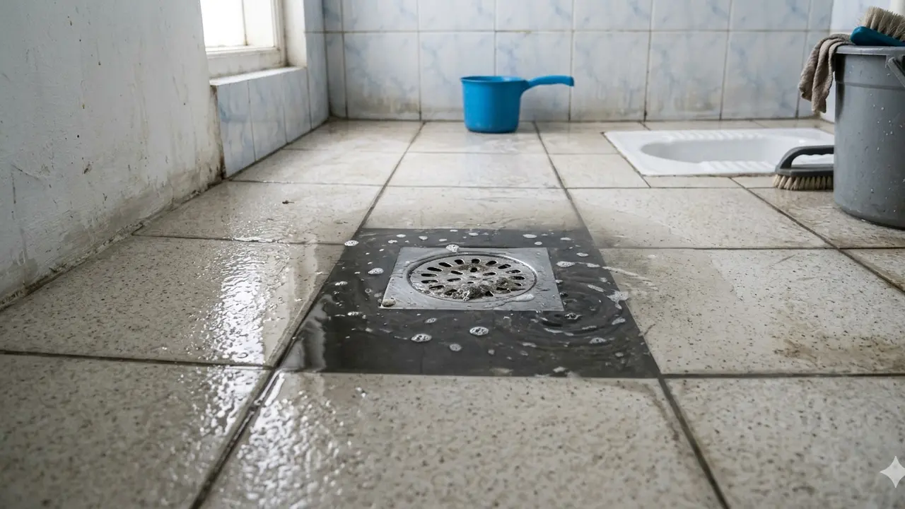Cara Mengatasi Air Menggenang di Lantai Kamar Mandi