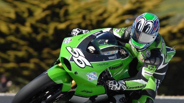 Pembalap Kawasaki, Shinya Nakano di MotoGP