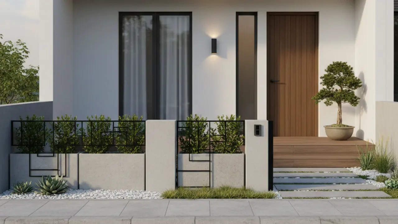 Model Dekorasi Depan Rumah Minimalis